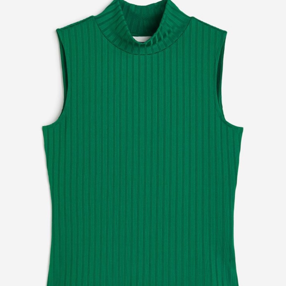 H&M Ribbed Turtleneck Top